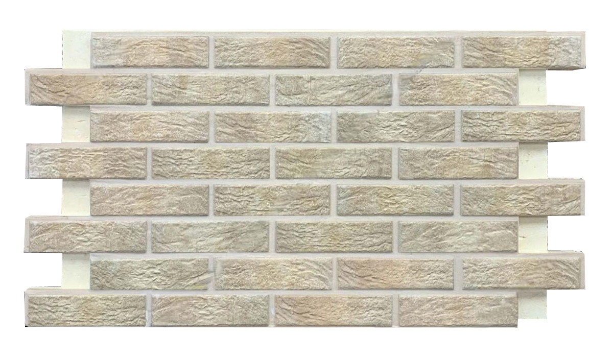 Loft Brick Salt фасадная термопанель из пенополиуретана ППУ 65 мм