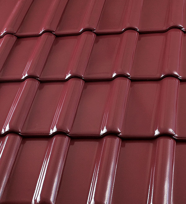 Керамическая черепица рядовая Roben Piemont трентино глянцевый ангоб