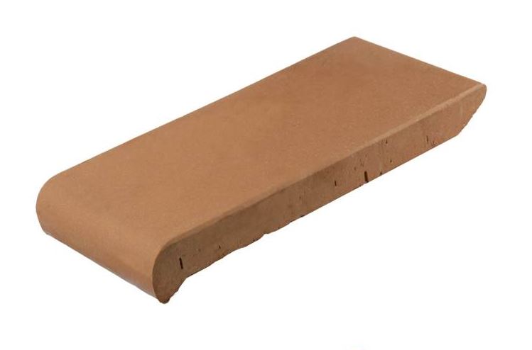 300*110*25 мм ОК30 красный Клинкерный подоконник - фасад дома ZG Klinker