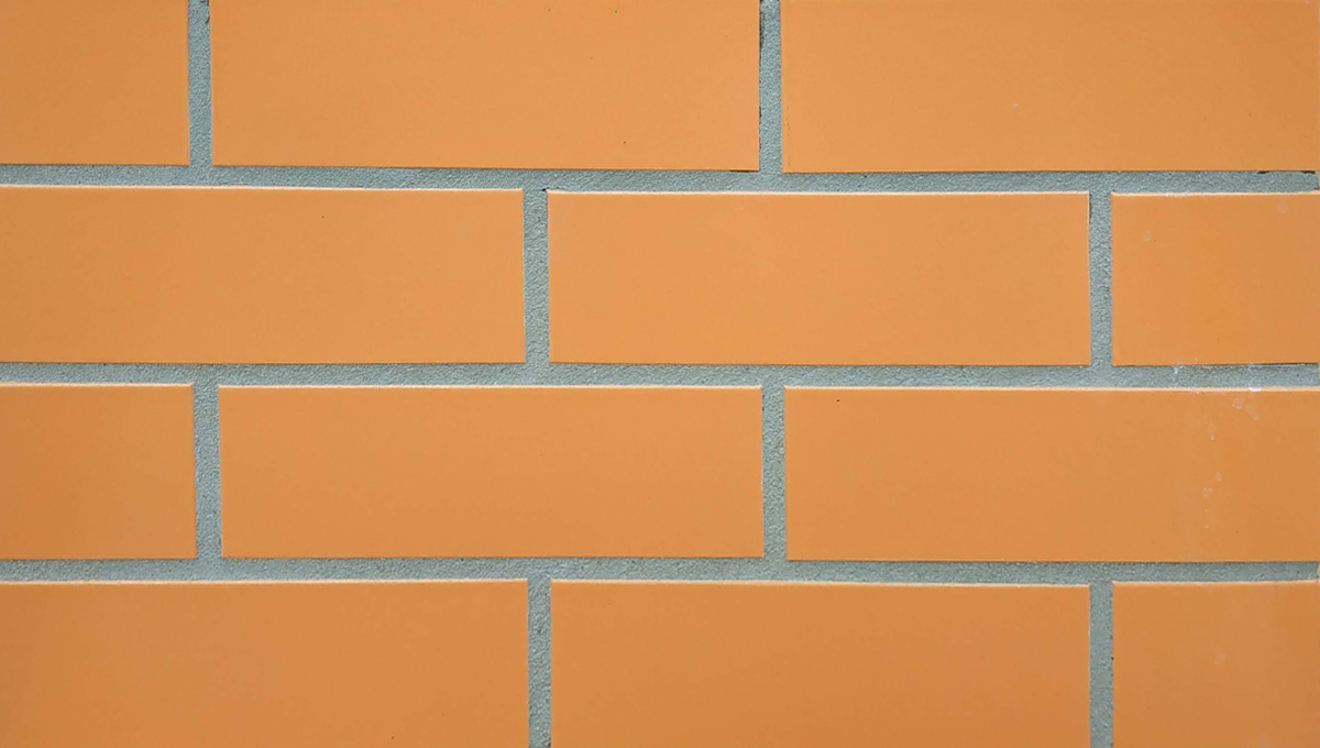 PRO-18-5 Глазурованная клинкерная фасадная плитка под кирпич ral 1034 240x71x10 мм