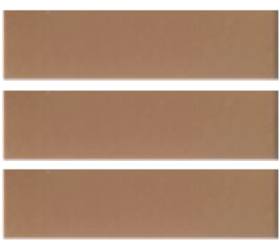 №6 Глазурованная Фасадная плитка Клинкерная облицовочная под кирпич 283х84х13,5 мм цвет коричнево-бежевый RAL