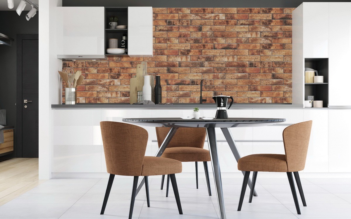 Фасадная и Интерьерная клинкерная плитка под кирпич Cerrad Piatto red 300*74*9 мм