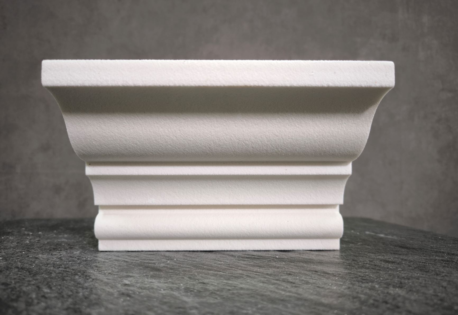 КАРНИЗ для Фасада и Интерьера - лепнина, декор из пенополистирола КВ-125/1 125*120*2000 мм