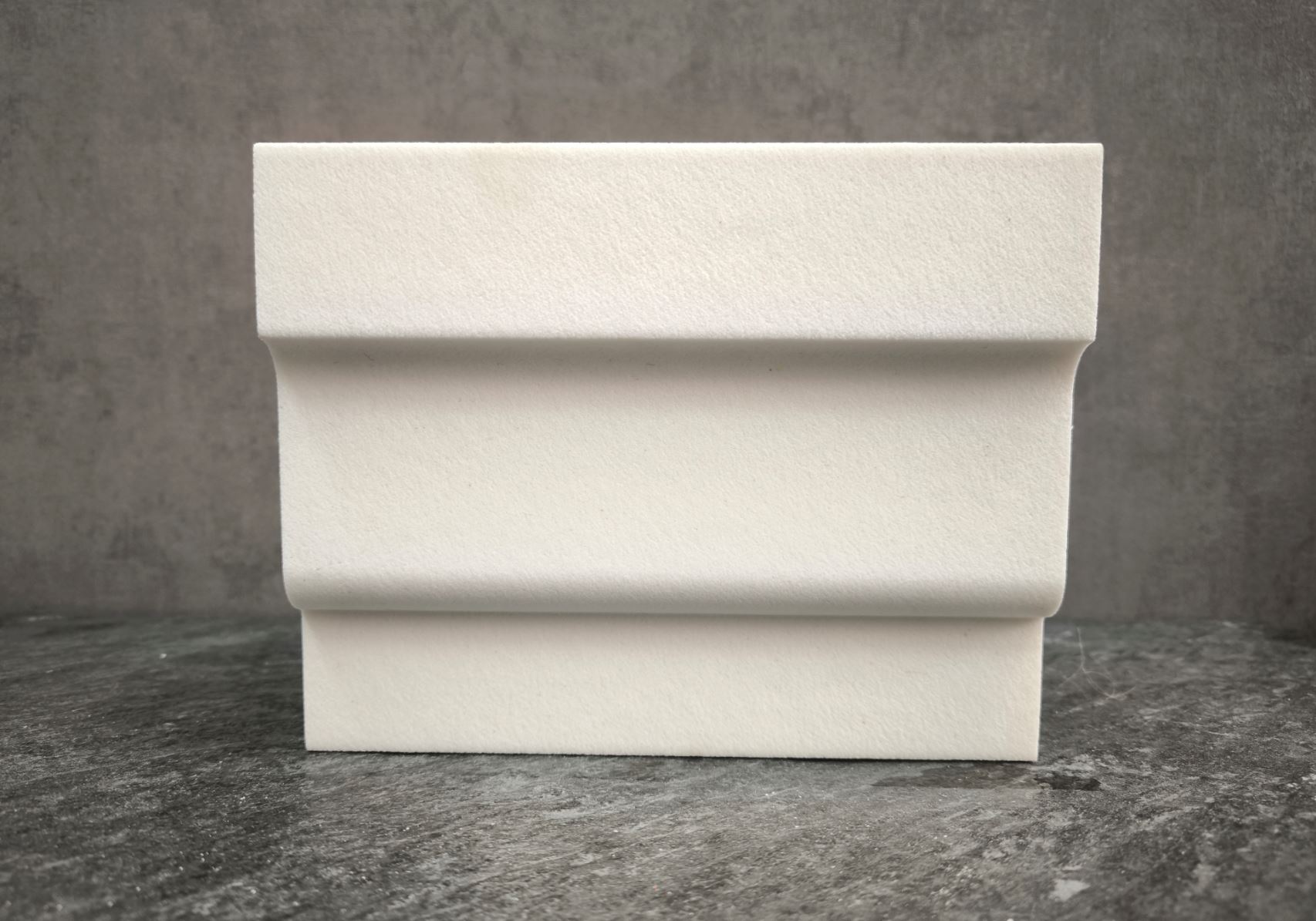 Молдинг для фасада - лепнина, декор из пенополистирола МВ-155/2 (МС-129) 155*45*2000 мм