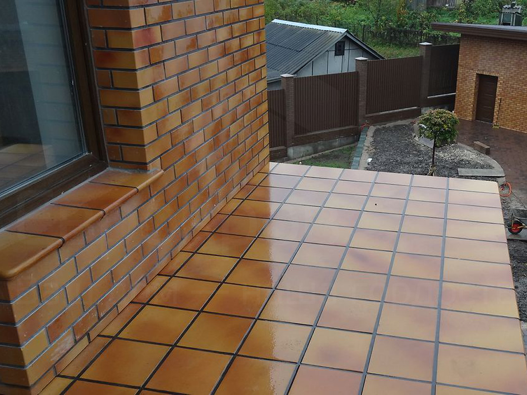 Клинкерная Плитка напольная противоскользящая EURAMIC CLASSIC 305 puma 240*115*10 мм