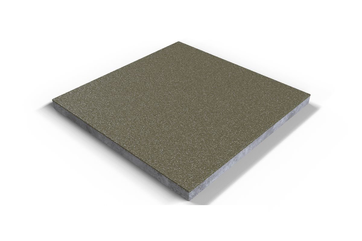 401 Плитка базовая противоскользящая уличная, зеленая 310*310*17 мм