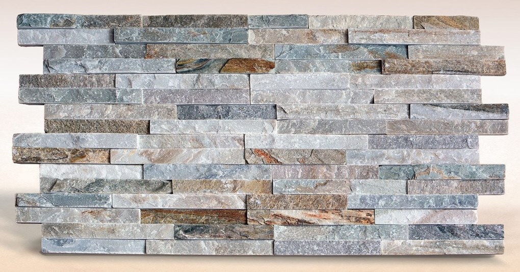 Фасадный облицовочный натуральный камень EcoStone Sunset Gold 14F1