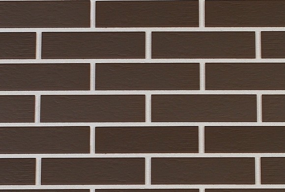 NATURAL BROWN DURO 245X66х7,4 мм Клинкерная фасадная плитка под кирпич облицовочная коричневая