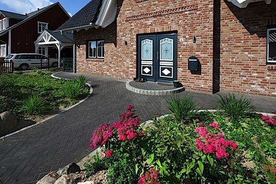 Тротуарная плитка / брусчатка Клинкерная черная LHL klinker TYBET 200*100*47 мм