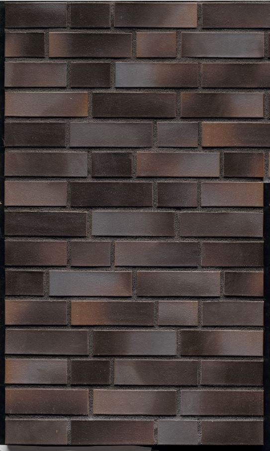 Кирпич облицовочный Клинкерный ABC 55254 Trier anthrazit-braun-bunt geflammt glatt 55NF 240*71*55 мм