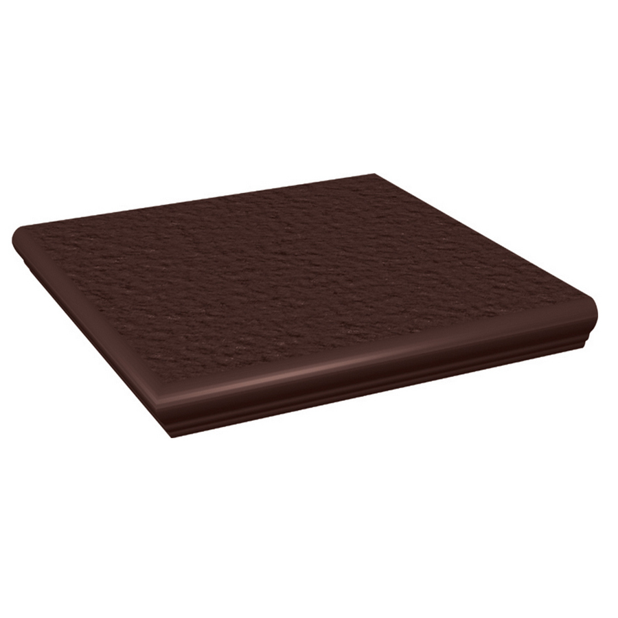 Natural Brown ступень угловая флорентинер противоскользящая с капиносом 330x330x11 мм