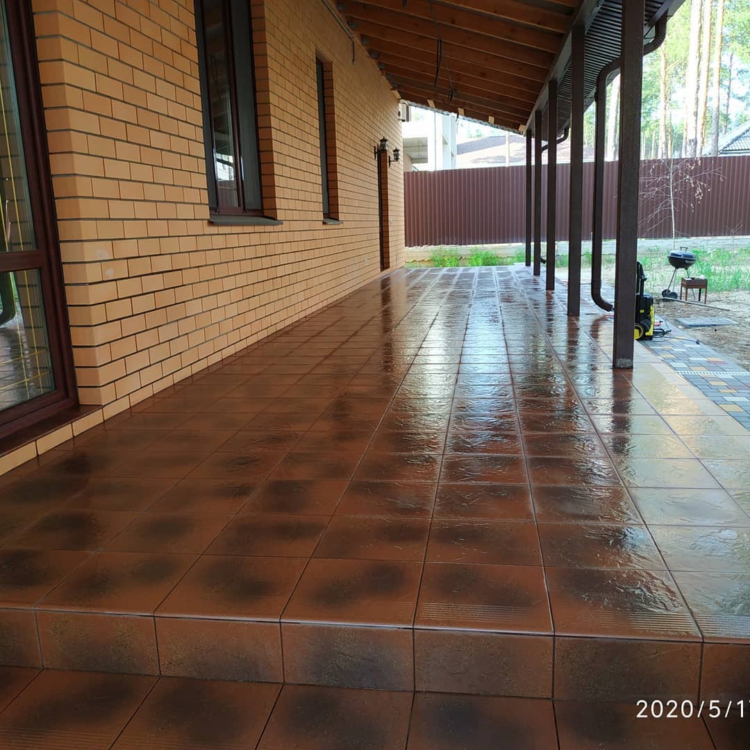 Клинкерная плитка Semir Beige 300x300x11 – для улицы, террасы, крыльца, лестницы, морозостойкая