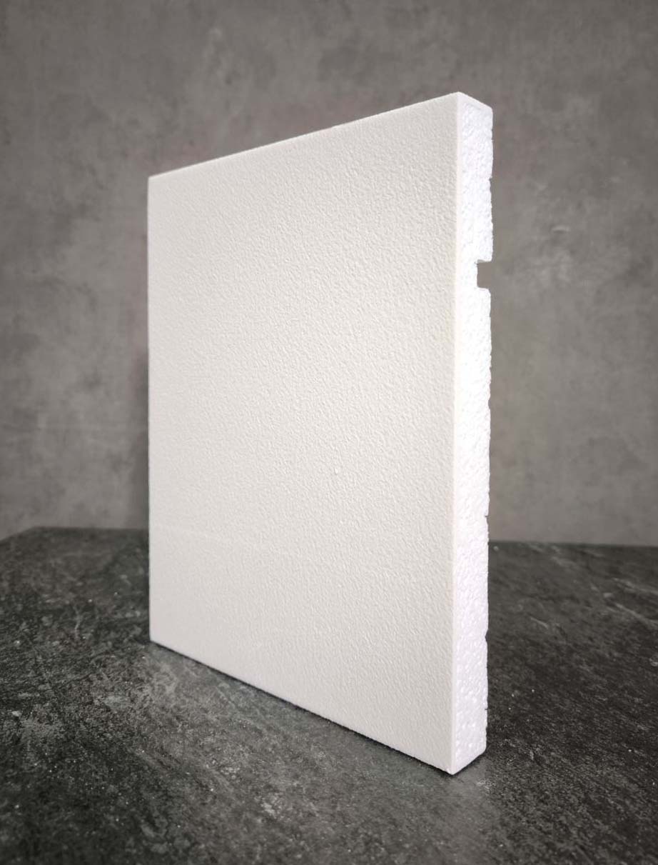 Молдинг для фасада - лепнина, декор из пенополистирола МВ-250/1 (МС-146) 250*25*2000 мм