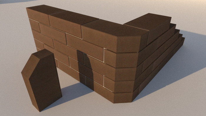 12.201106L Lode BRUNIS  F6 гладкий, 250*120*65 мм, Кирпич радиусный полнотелый коричневый