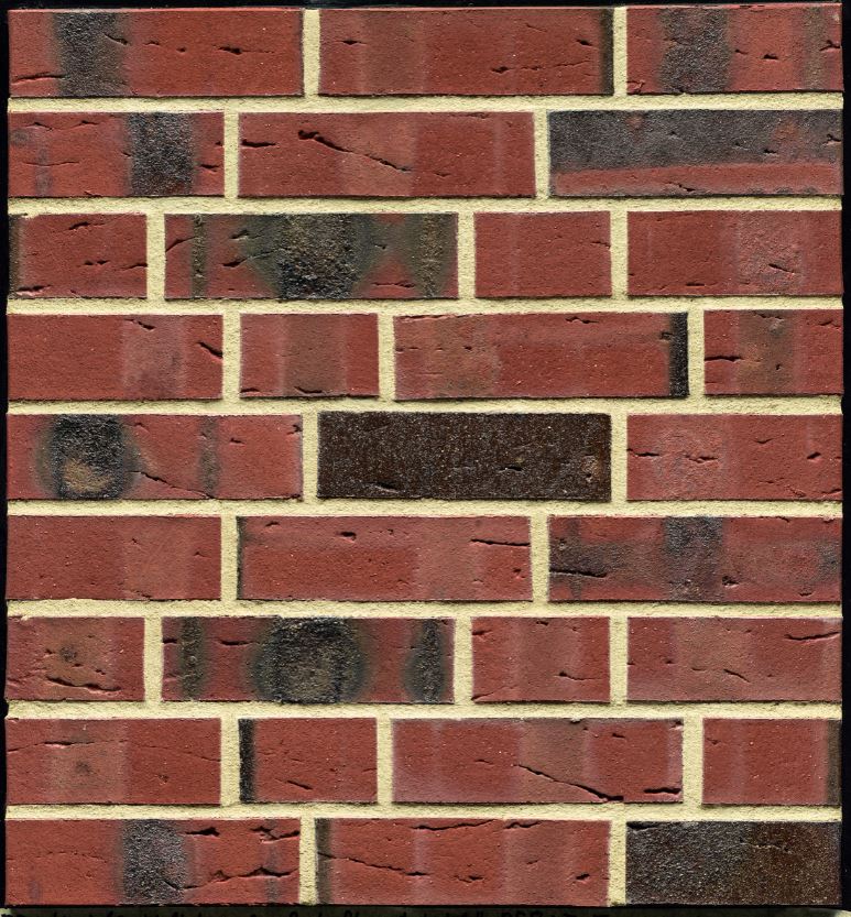 Кирпич облицовочный Клинкерный ABC 1008581 Grafschafter rot-Kohle NF 240*115*71 мм