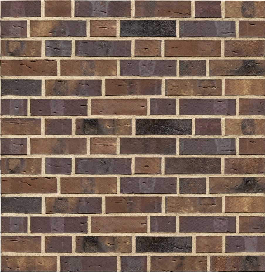 Кирпич облицовочный Клинкерный ABC 7589 Grafschafter Moorbrand 55NF 240*71*55 мм