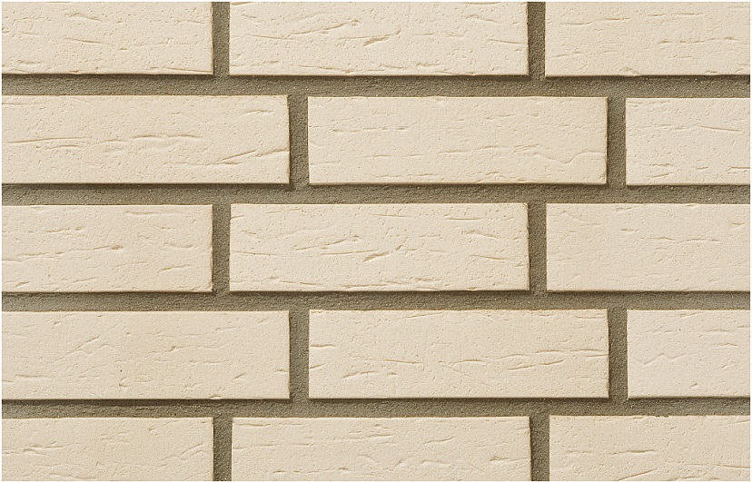 Клинкерная фасадная плитка облицовочная под кирпич Stroeher (Штроер) Keraprotect 410 groningen рельефная NF11, 240*71*11 мм