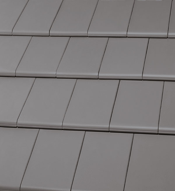 Керамическая черепица Roben Bergamo Grau, цвет серый матовый ангоб