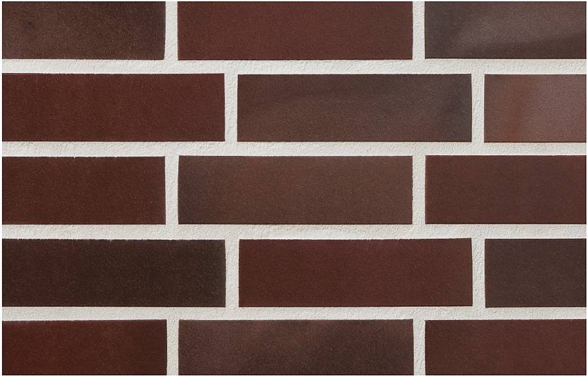 Клинкерная фасадная плитка облицовочная под кирпич Stroeher (Штроер) Keravette Shine 825 sherry гладкая NF11, 240*71*11 мм
