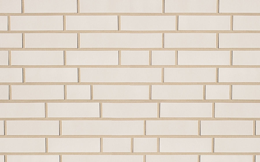 Фасадная Термопанель из пенополистирола ППС 60 мм с Клинкерной Глазурованной плиткой Weiss 300, 240*71*10 мм