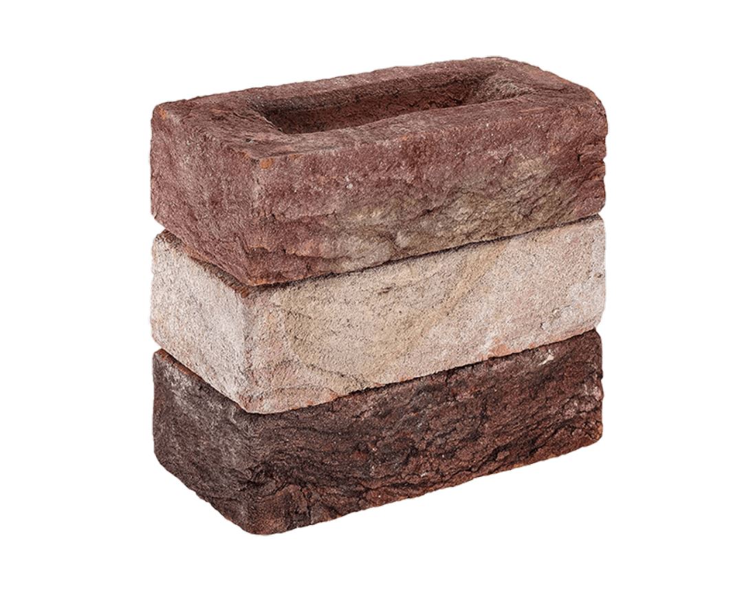 Донские Зори Дубна w114 215*102*65 мм, Кирпич ручной формовки полнотелый, облицовочный