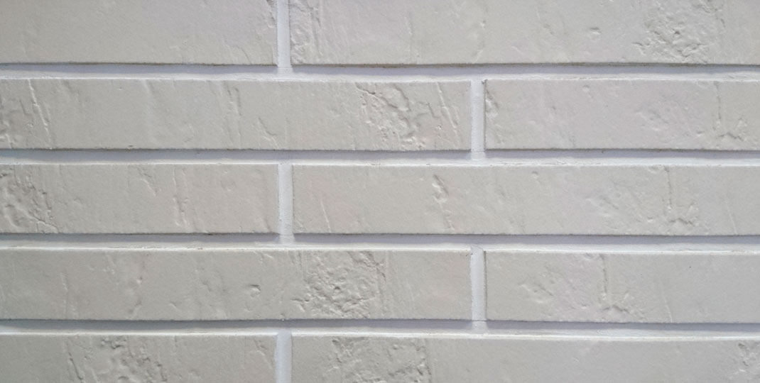 Клинкерная фасадная плитка под кирпич ригельная Langformat ABC Amrum Schieferstruktur, 490*71/52*10 мм