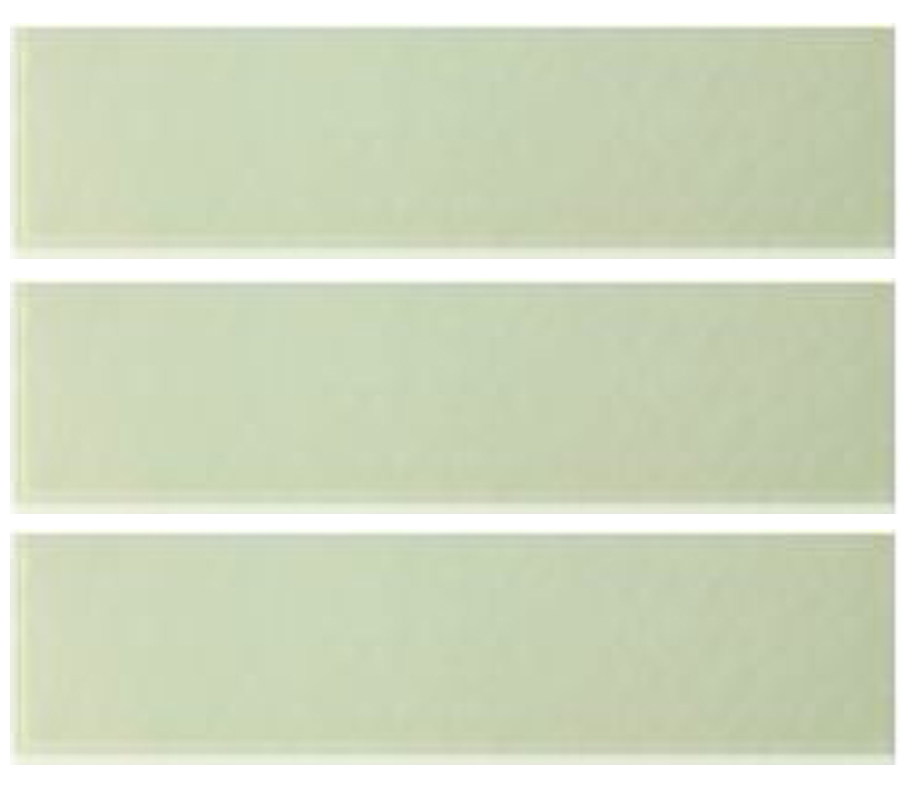 №33 Глазурованная Фасадная плитка Клинкерная облицовочная под кирпич 283х84х11 мм цвет светло-зеленый RAL