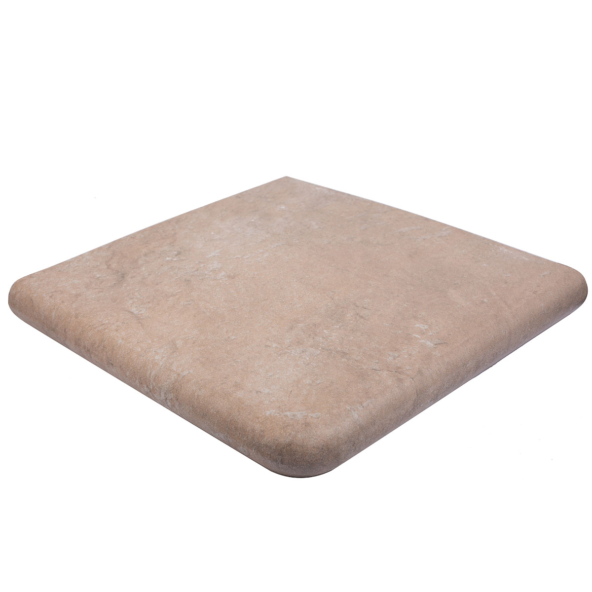 Manhattan mink Exagres 330*330*12 мм, клинкерная угловая ступень флорентинер с капиносом, противоскользящая