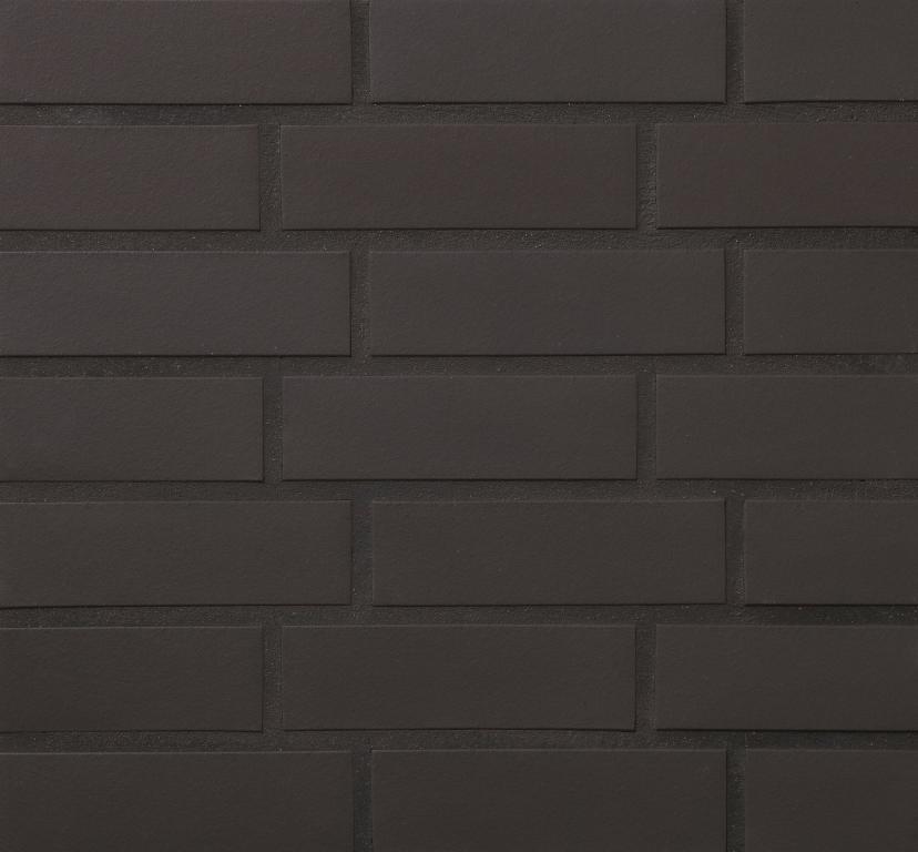 Клинкерная фасадная плитка облицовочная под кирпич Stroeher (Штроер) Keravette Chromatic 330 graphit гладкая NF11, 240*71*11 мм