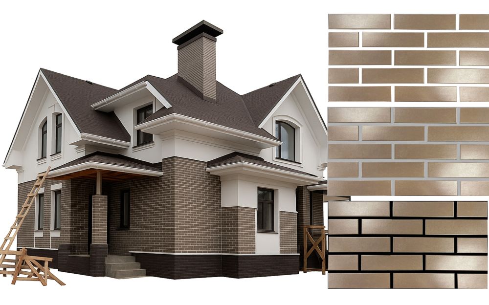 Распродажа клинкерной плитки под кирпич Мокко