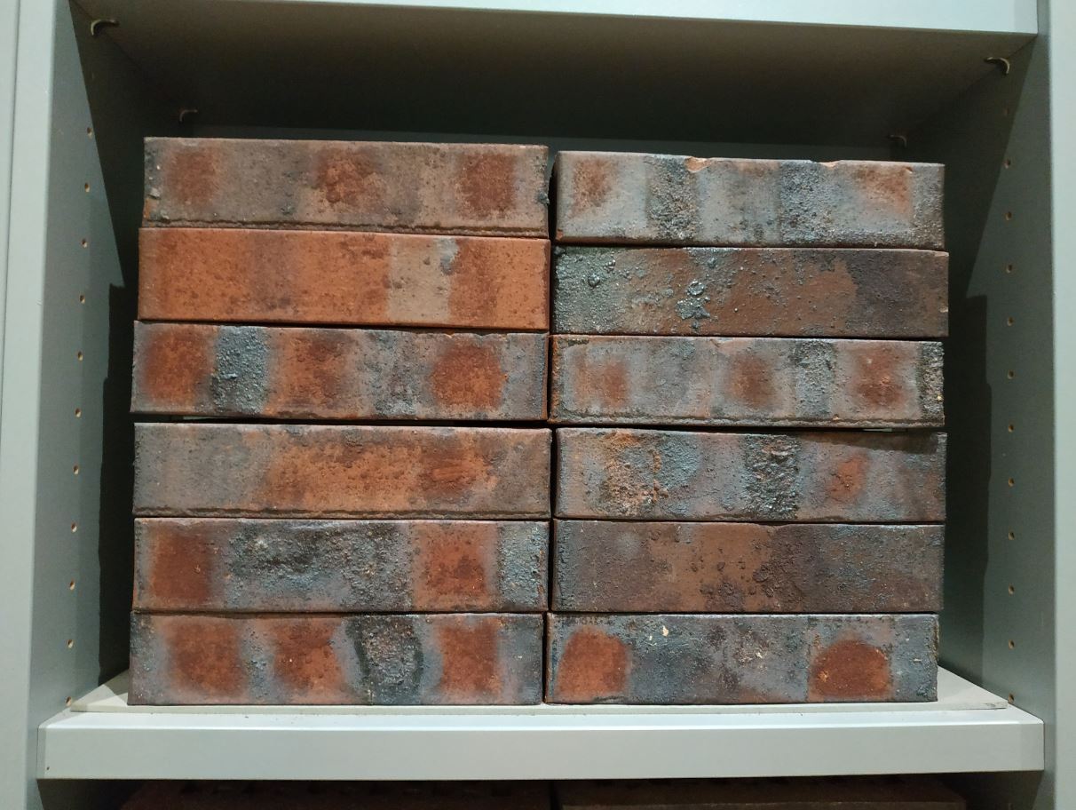 Кирпич облицовочный Клинкерный ABC 5781 Wittenburg Kohlebrand mit Sinterschmolz glatt 55NF 240*71*55 мм, БАВАРСКАЯ КЛАДКА