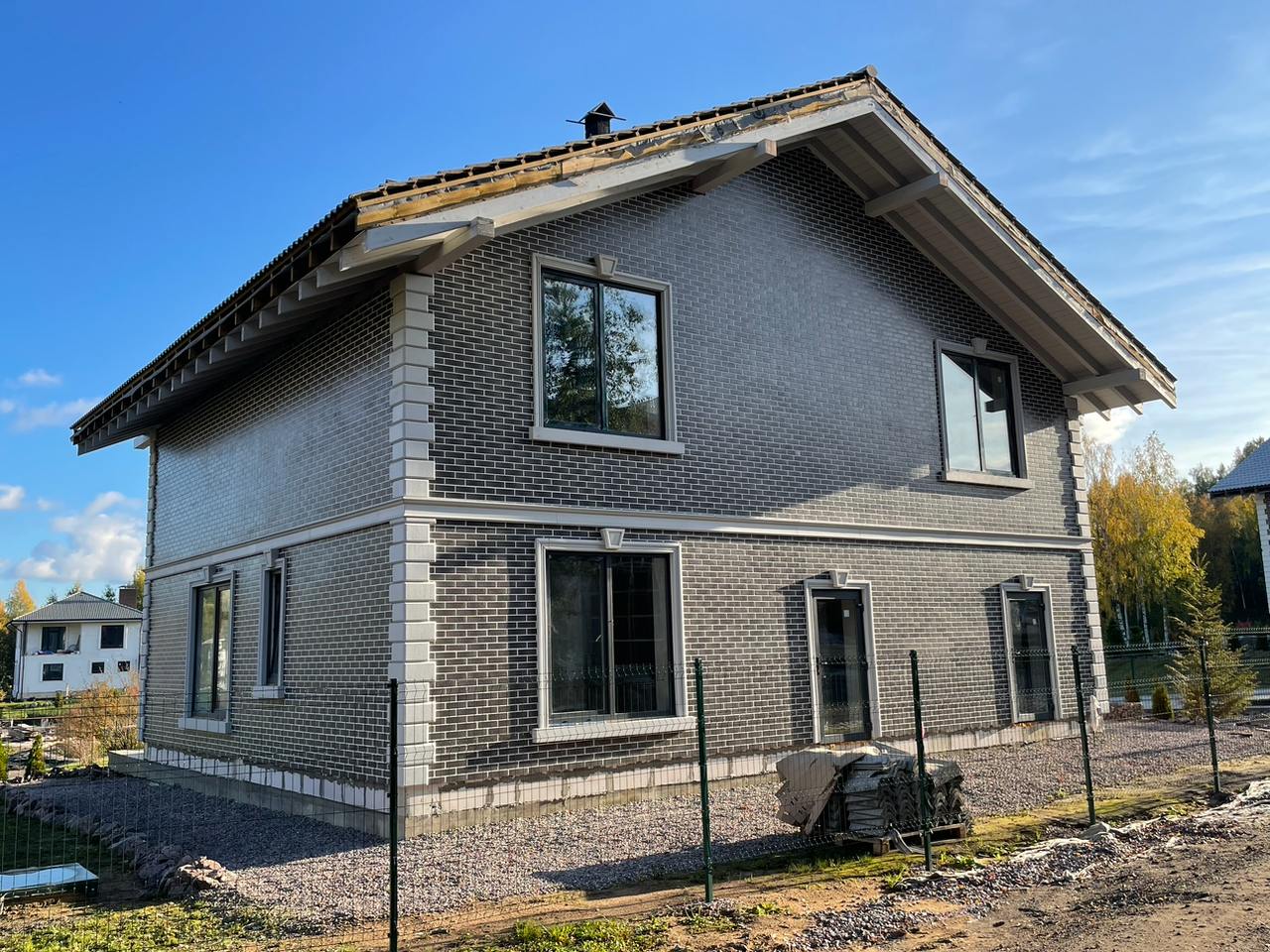 Taurus Grys 245X66х7,4 мм Клинкерная фасадная плитка под кирпич облицовочная, серая