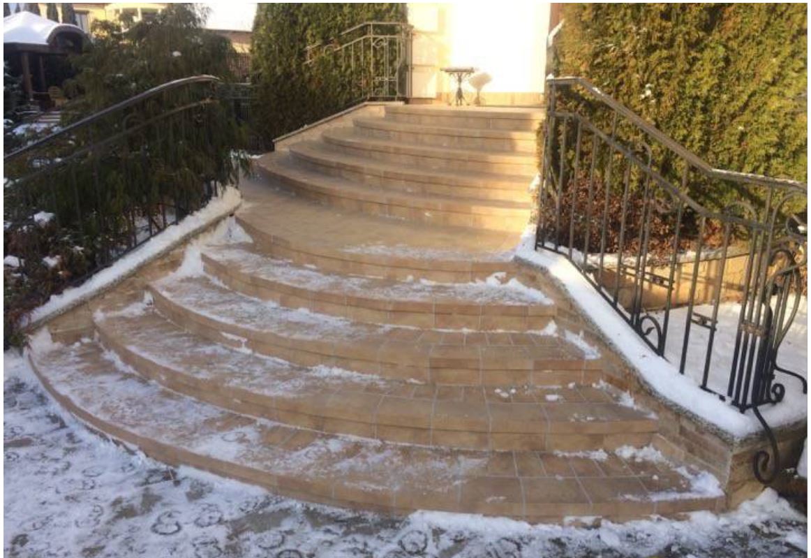 Клинкерная Плитка напольная противоскользящая Stroeher KERAPLATTE ROCCIA 835 sandos 240*115*10 мм