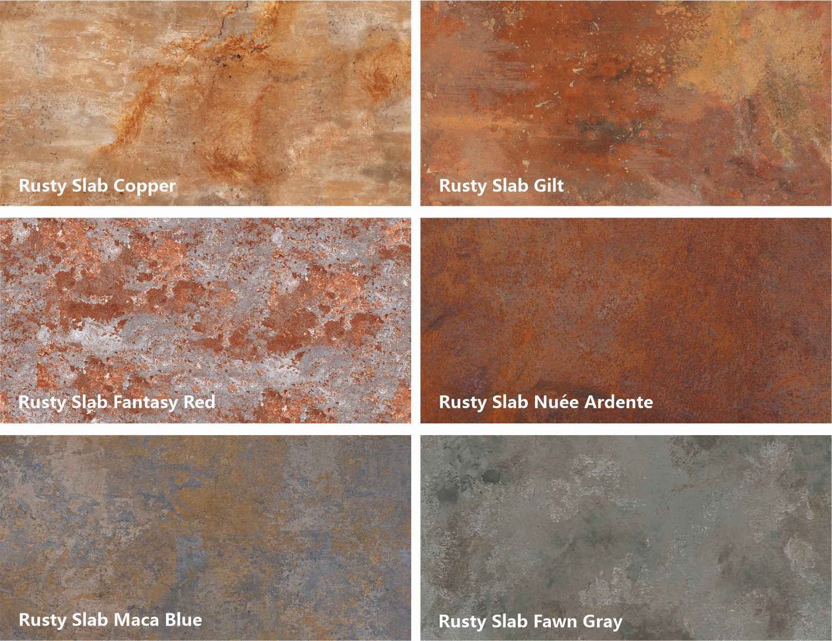 Rusty Slab Fawn Grey (серо-бежевый камень с мягким металлическим оттенком)  гибкий камень 1200×600 мм