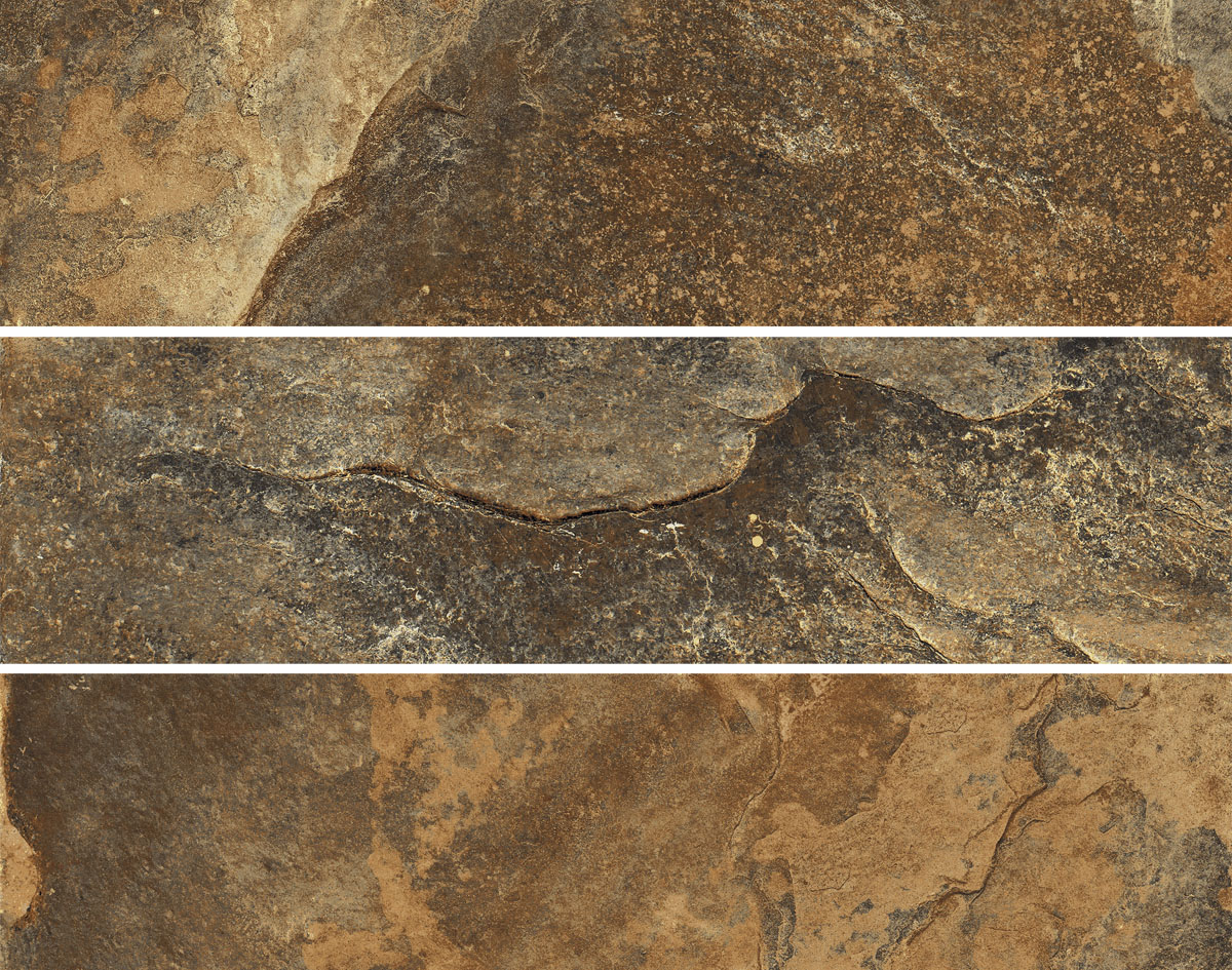 Колорадо-4 коричневая клинкерная фасадная плитка под кирпич 245*65*7 мм, керамин