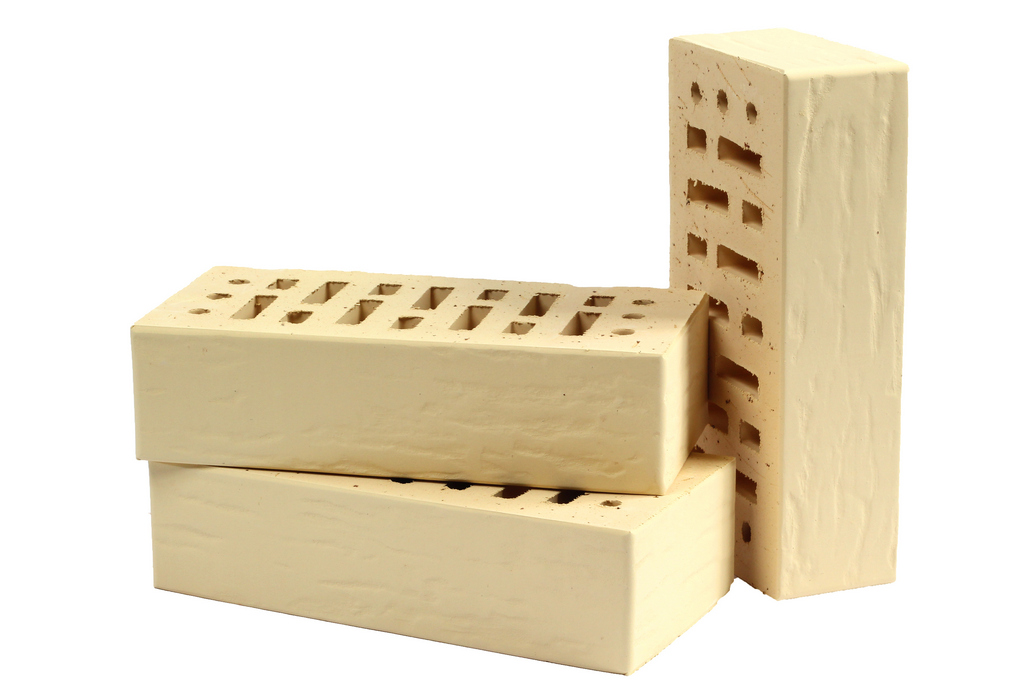 Lode VECA SARMITE ретро, 250*120*65 мм, Печной Кирпич керамический пустотелый, желтый