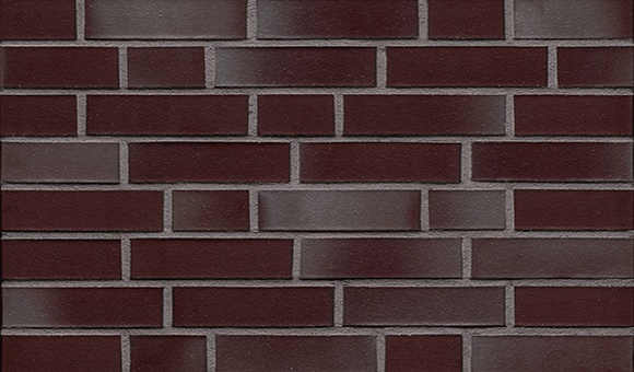 Кирпич облицовочный Клинкерный ABC 4654 Dessau bordeaux-blau glatt 55NF 240*71*55 мм