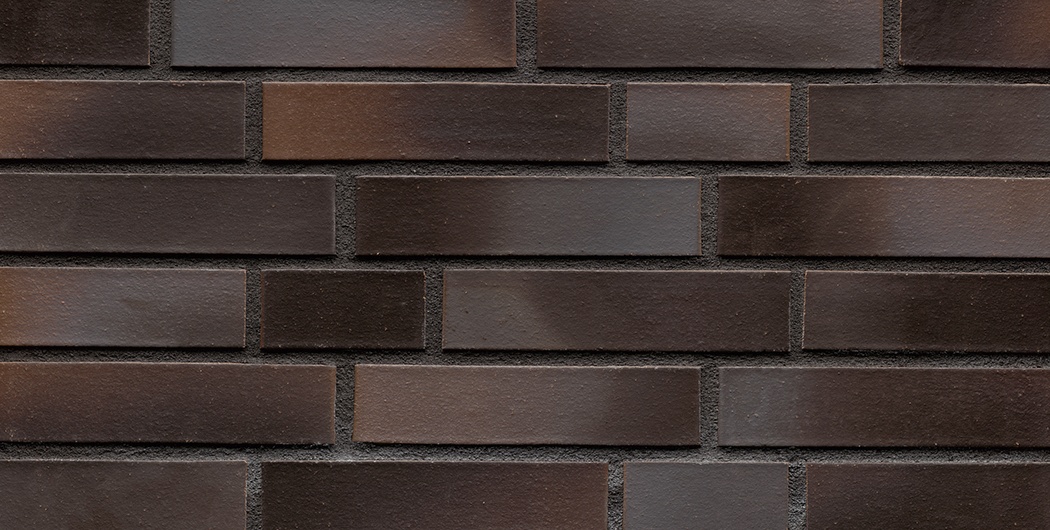 Кирпич облицовочный Клинкерный ABC 55254 Trier anthrazit-braun-bunt geflammt glatt 55NF 240*71*55 мм