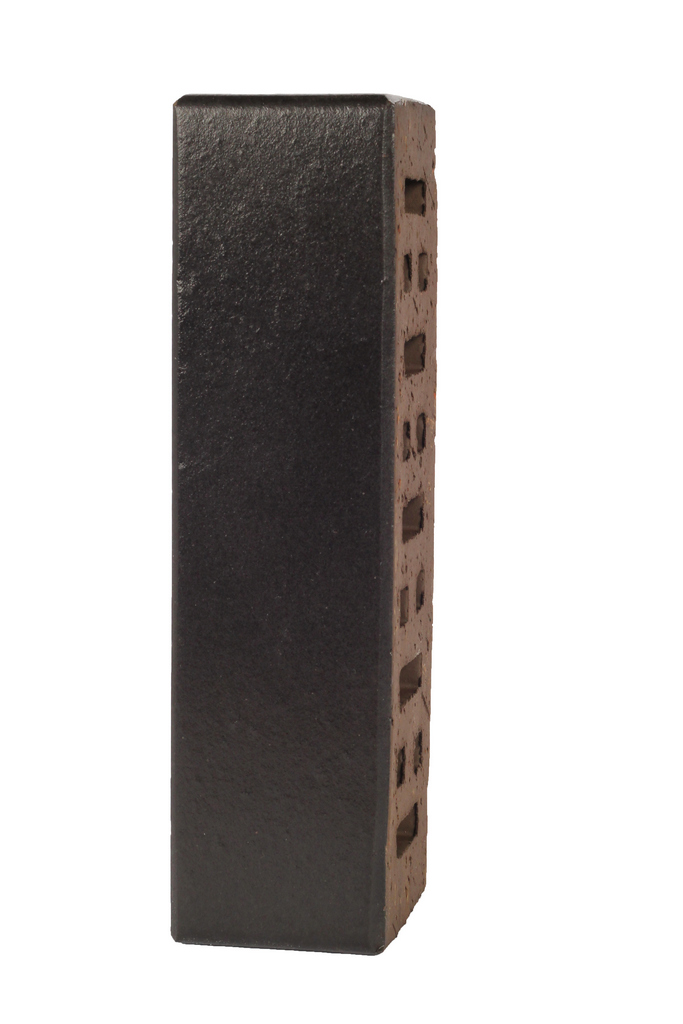 Lode KRYPTON гладкий, 250*85*65 мм, Печной Кирпич керамический пустотелый, черный