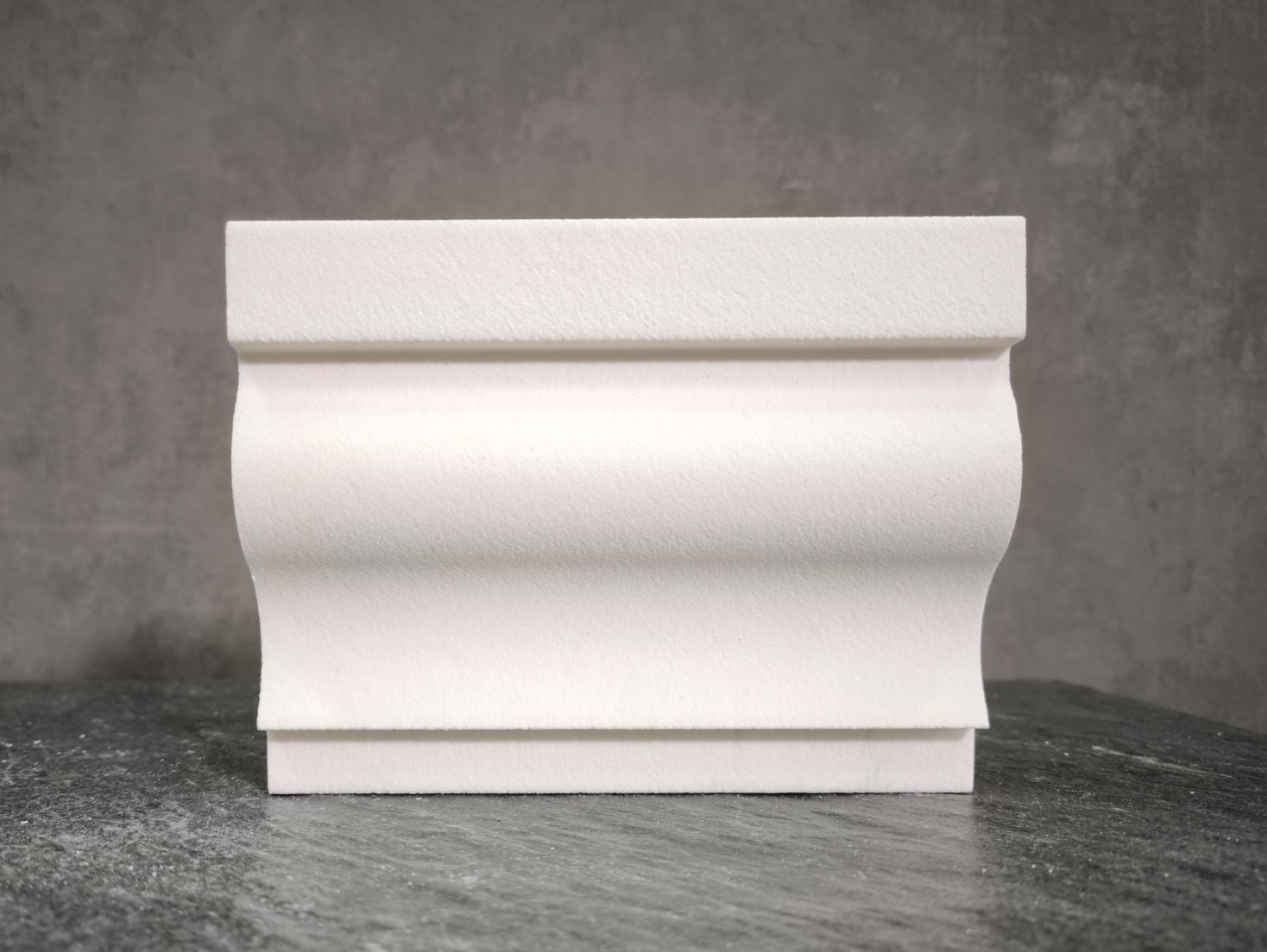 Молдинг для фасада - лепнина, декор из пенополистирола МВ-150/4 150*45*2000 мм