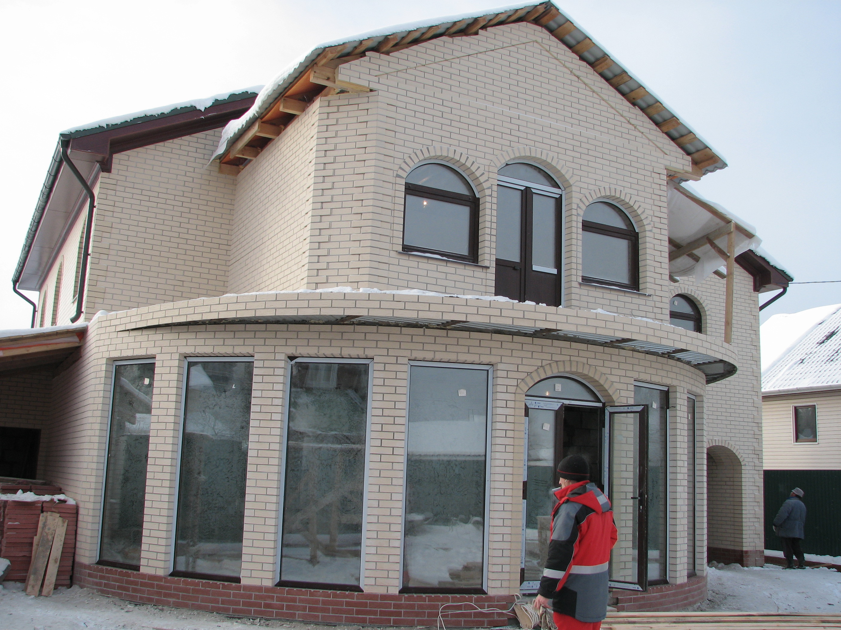 Клинкерная фасадная плитка облицовочная под кирпич Stroeher (Штроер) Keraprotect 410 groningen рельефная NF11, 240*71*11 мм