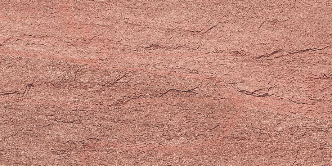 Skyline Nile Dark Red (насыщенный кирпично-красный камень с матовой поверхностью)  гибкий камень 1200×600 мм