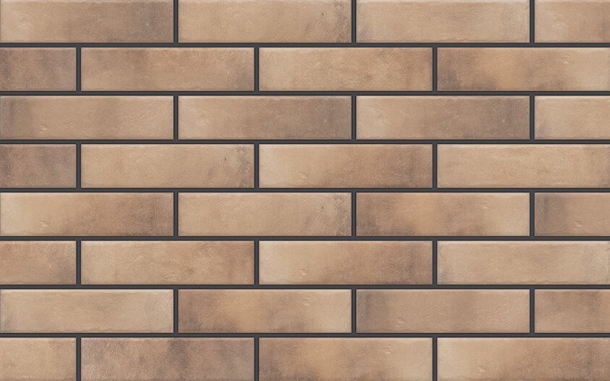 Фасадная и Интерьерная клинкерная плитка под кирпич Cerrad Elewacja Retro brick masala 245*65*8 мм