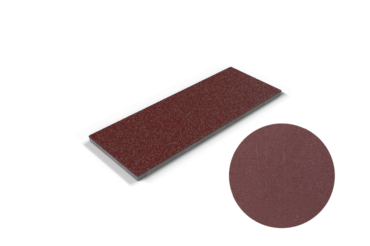 101 Подступенок для ступени флорентинер противоскользящая, терракотовая 310*140*10 мм