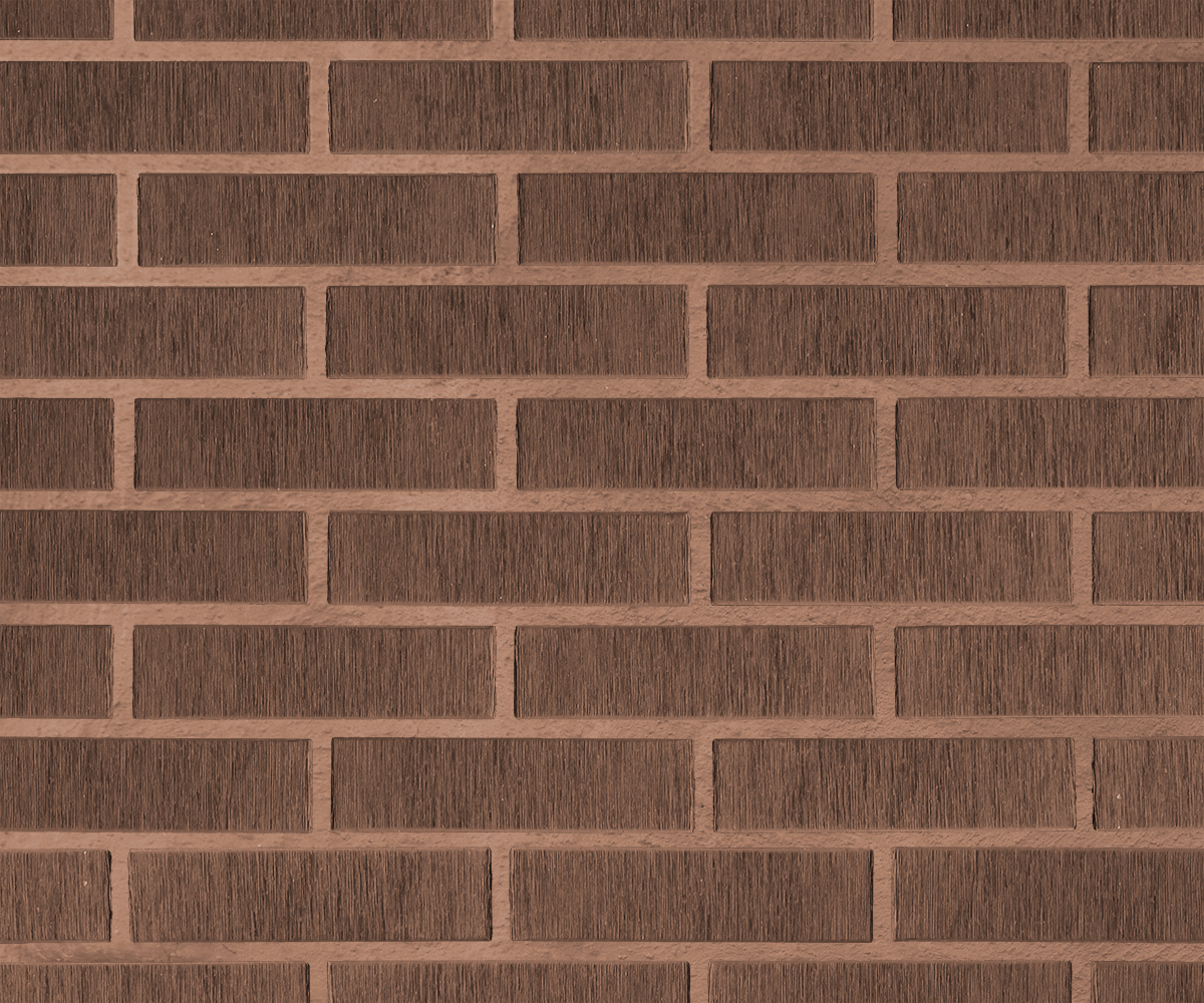 Lode ASAIS BRUNIS штриховой, 250*85*65 мм, Печной Кирпич керамический пустотелый, коричневый