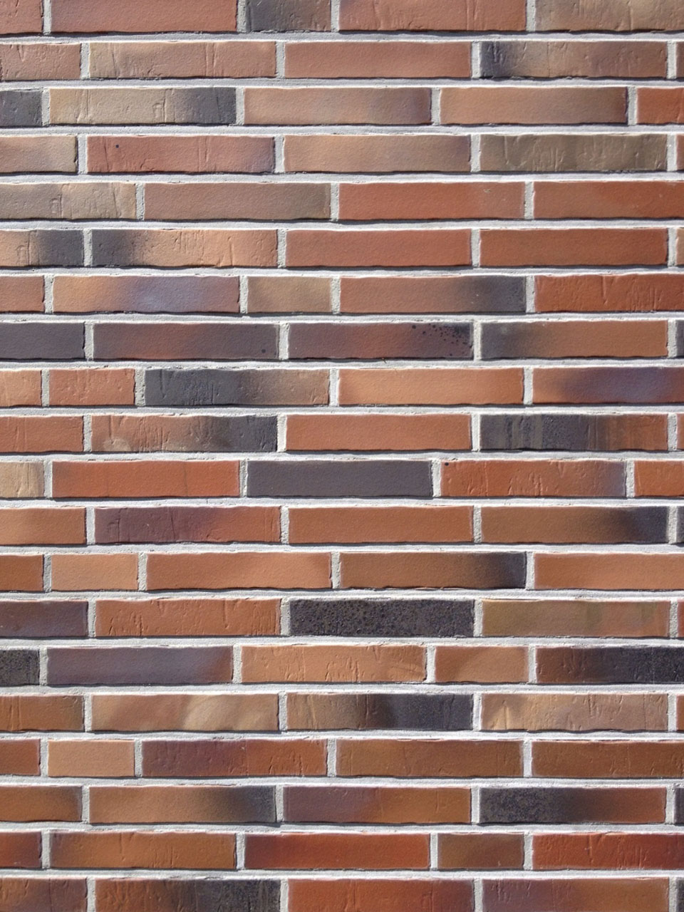 Клинкерная фасадная плитка облицовочная под кирпич Stroeher (Штроер) Glanzstueck Glanzstueck № 2 рельефная, 440*52*14 мм