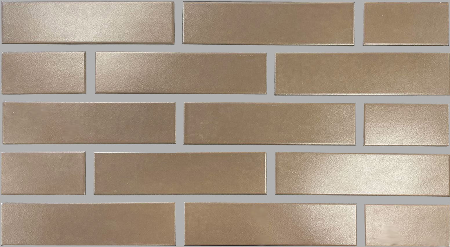 Клинкерная фасадная плитка облицовочная под кирпич коричневый беж 240*60*6 мм