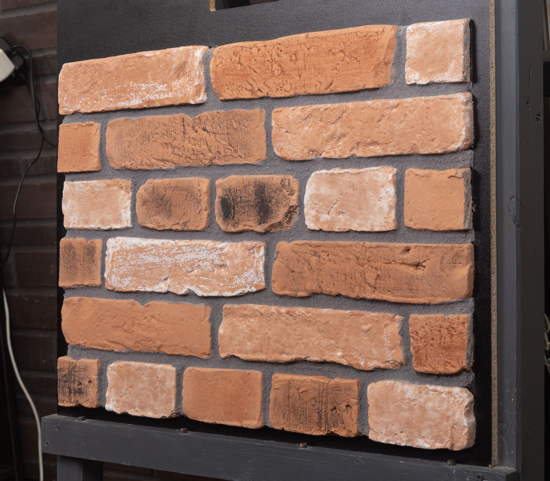 2 Скандинавский кирпич 250-260*60-70*15 мм, декоративный камень для фасада и интерьера Petra