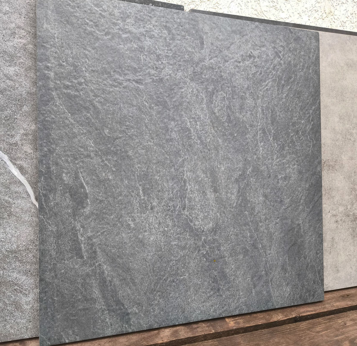 Blestone Anthracite 600x600x20 мм, тротуарная плитка уличная, противоскользящая, керамогранит OutdoorDesign