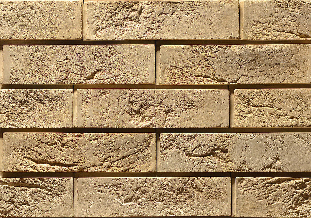 Stone K1 Плитка под кирпич для навесного вент фасада без расшивки шва  65X250X24 мм искусственный камень